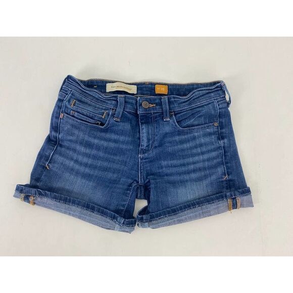 Anthropologie Pilcro and the Letterpress No. 25 Jean Shorts Stet Mid – Size 25 - Picture 1 of 8